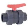 Cepex 22797 Pvc-u Ø110 Pn16 Kulventiler Standardserie Pe Epdm Lösningsmedelsmuff unisex, Grey, One Size