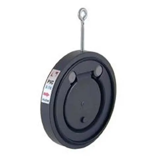 Cepex 23312 Ø75 Pvc-u Svängbackventil O-ringar Epdm Lösa Flänsar unisex, Grey, One Size