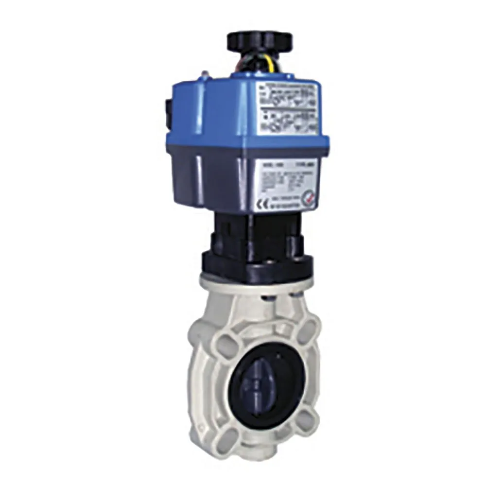 Cepex 30292 Ø250-280 Ac/dc Pvc-u Vridspälsventil Industriella Epdm-o-ringar Elektriskt Manövrerad + Bsr-säkerhetsblock 80-240v unisex, Grey, One Size