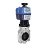 Cepex 30292 Ø250-280 Ac/dc Pvc-u Vridspälsventil Industriella Epdm-o-ringar Elektriskt Manövrerad + Bsr-säkerhetsblock 80-240v unisex, Grey, One Size