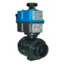 Cepex 31422 Ø25 Pvc-u Kulventil Industriell Ptfe-epdm Elektriskt Styrd Ac/dc 80-240v unisex, Grey, One Size