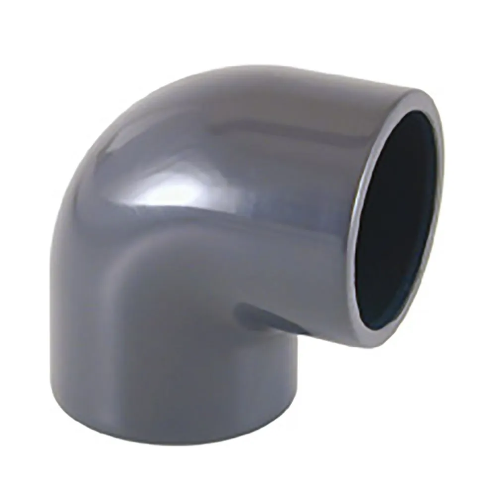 Cepex 34807 90º Pvc Ø400 Böj Med Muff unisex, Grey, One Size