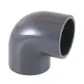 Cepex 34807 90º Pvc Ø400 Böj Med Muff unisex, Grey, One Size