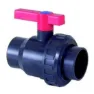 Cepex 36728 Ø110 ``uniblock´´ Kulventil Hona Lösningsmedel Sockel Sittande Leder Hdpe O-ringar Epdm unisex, Grey, One Size
