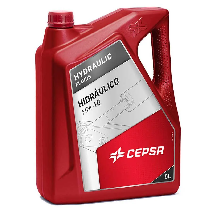 Cepsa Hm46 5l Hydraulic Universal Olja, Red, One Size