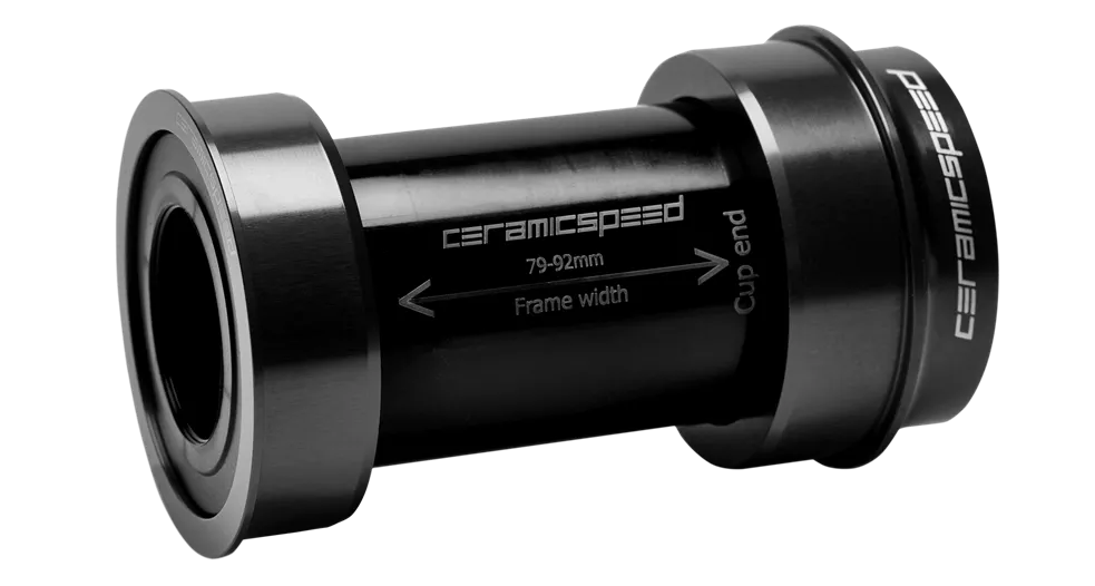 CeramicSpeed BBright DUB Vevlager, Black, 79mm