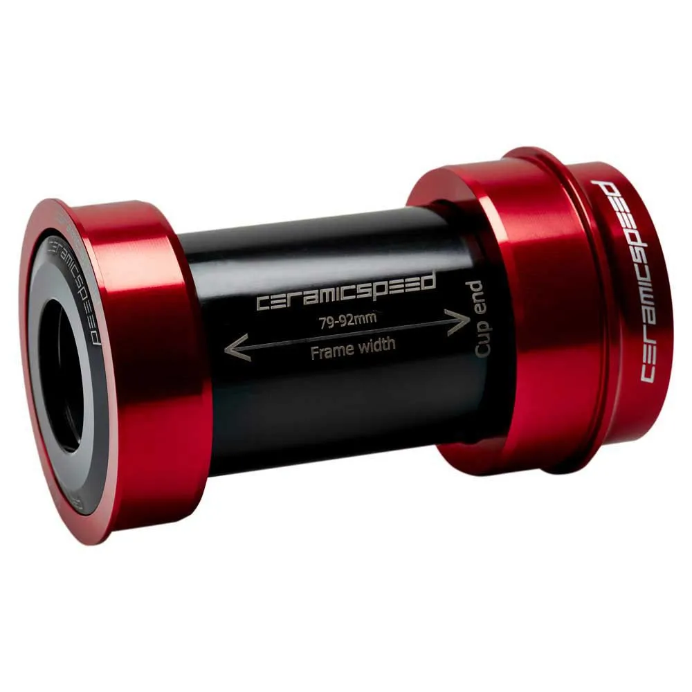 CeramicSpeed Bbright Sram Gxp Coated Vevlagerskoppar, Red, 79mm CeramicSpeed Bbright Sram Gxp Coated Vevlagerskoppar, Red, 79mm