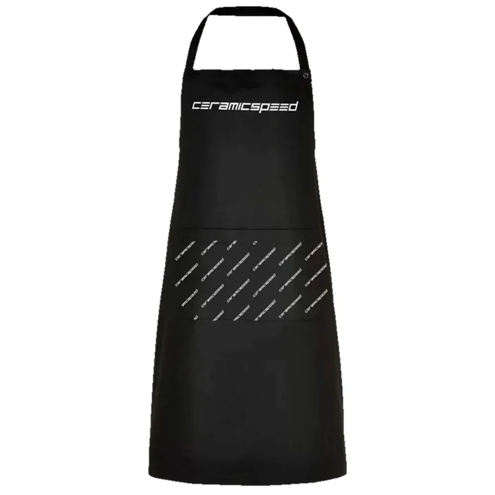 CeramicSpeed Cotton Workshop Förkläde, Black, One Size