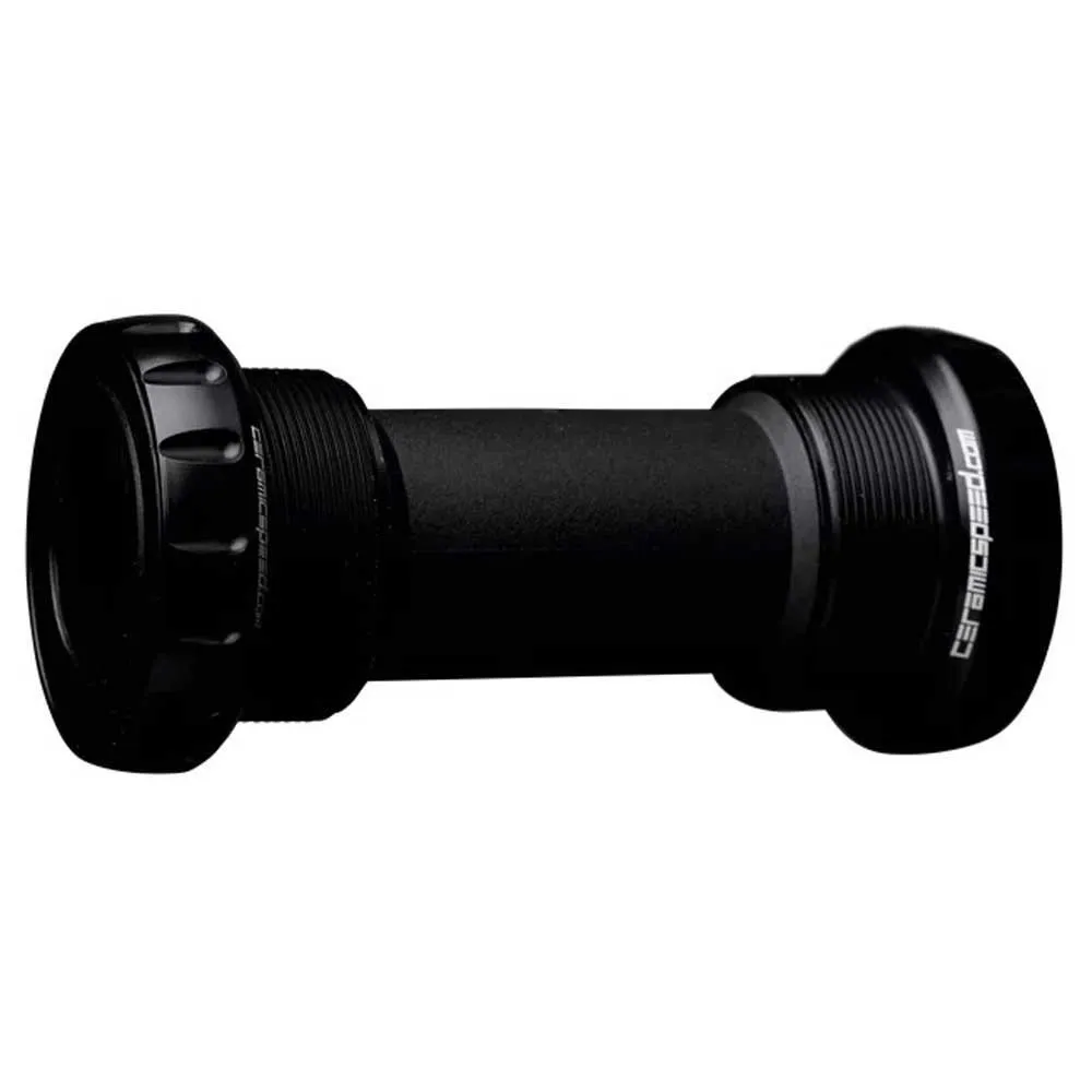 CeramicSpeed Ita Shimano Gravel Coated Vevlagerskoppar, Black, 70mm