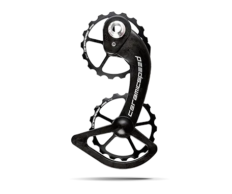 CeramicSpeed Keramiska Oversized Rulltrissor Shimano, Svart