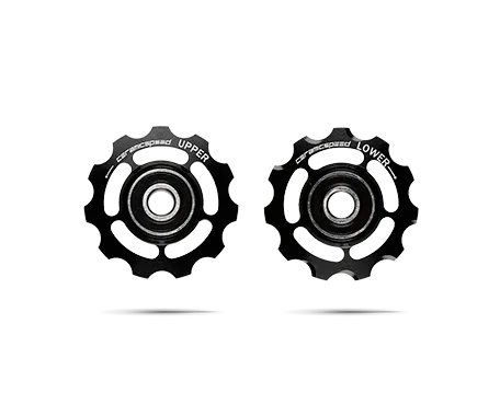 CeramicSpeed Keramiska Rulltrissor Shimano 9/10-speed, Svart