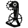 CeramicSpeed Ospw 3d Printed Campagnolo Eps 12s Coated Jockeyhjulsystem, Black / silver, 13-19t