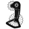 CeramicSpeed Ospw 3d Printed Shimano Da9100-ult8000 Coated Gear Jockeyhjulsystem, Black / silver, 13-19t