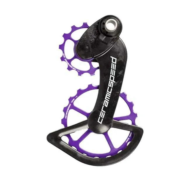 CeramicSpeed Ospw Campagnolo 12s Eps Cerakote Jockeyhjulsystem, Purple coated, 13-19t