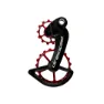 CeramicSpeed Ospw Eps Red Alloy 607 12s Jockeyhjulsystem, Black, One Size