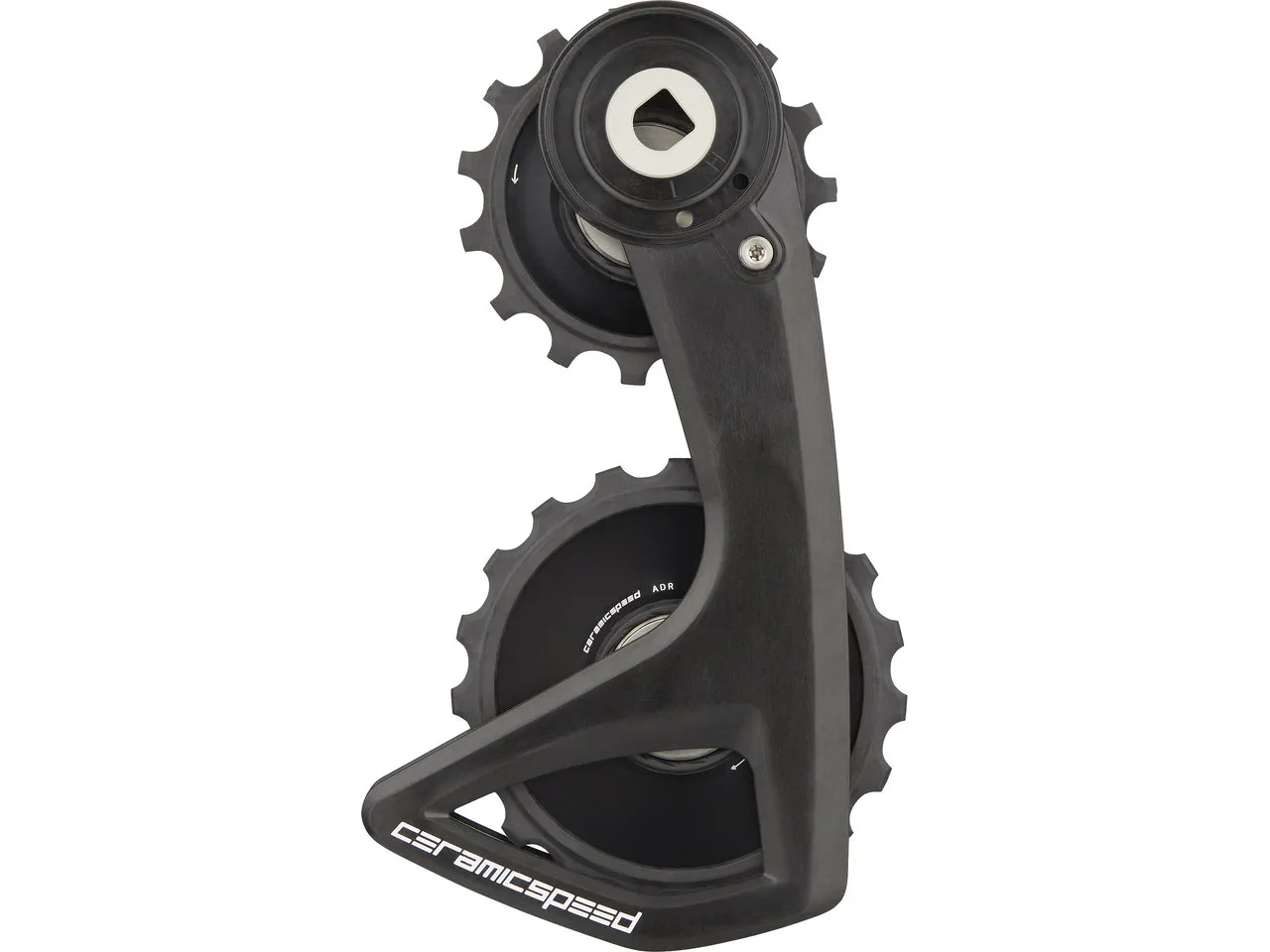 CeramicSpeed OSPW RS Alpha Schalträdchen-System für SRAM RED AXS / Force AXS, Silver, One Size