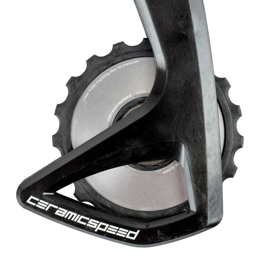 CeramicSpeed Ospw Rsalpha Forshimano 7150 Jockeyhjulsystem, Silver, One Size CeramicSpeed Ospw Rsalpha Forshimano 7150 Jockeyhjulsystem, Silver, One Size
