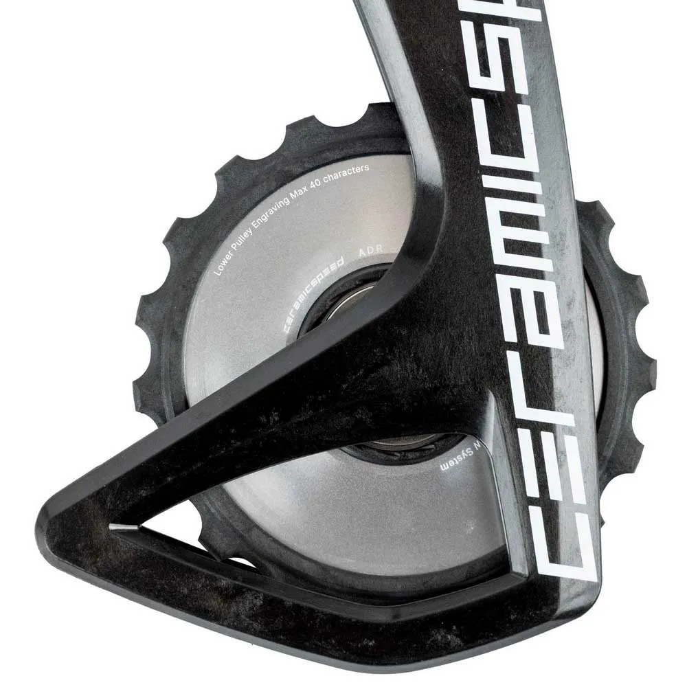 CeramicSpeed Ospw Rsalpha Shimano 7150 Team Logo Jockeyhjulsystem, Silver, One Size CeramicSpeed Ospw Rsalpha Shimano 7150 Team Logo Jockeyhjulsystem, Silver, One Size