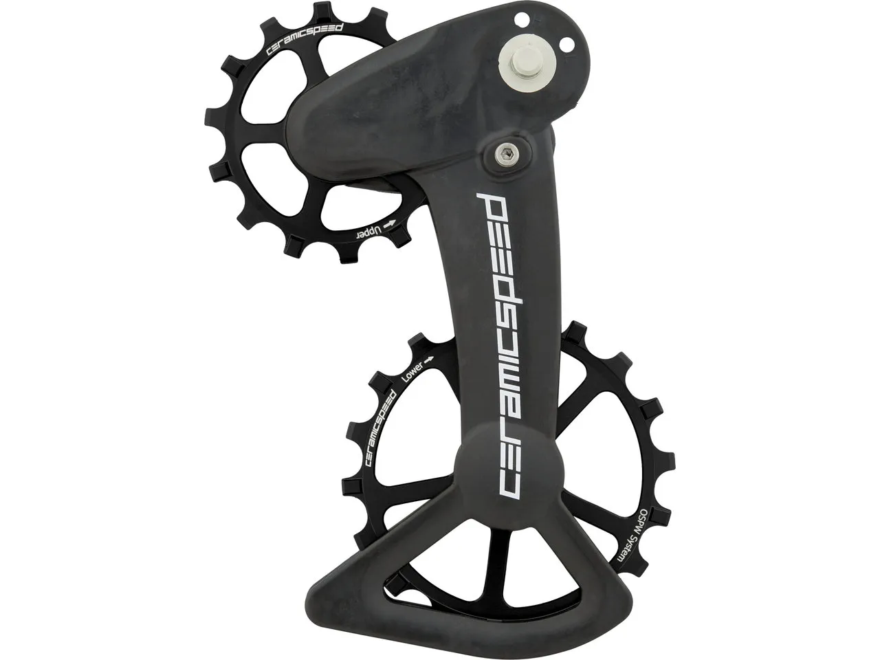 CeramicSpeed OSPW X Schalträdchen-System für Shimano XT / XTR 1x12-fach, Black, One Size
