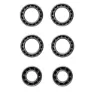 CeramicSpeed Roval Rapide/alpinist Clx Vevlager, Silver / black, One Size