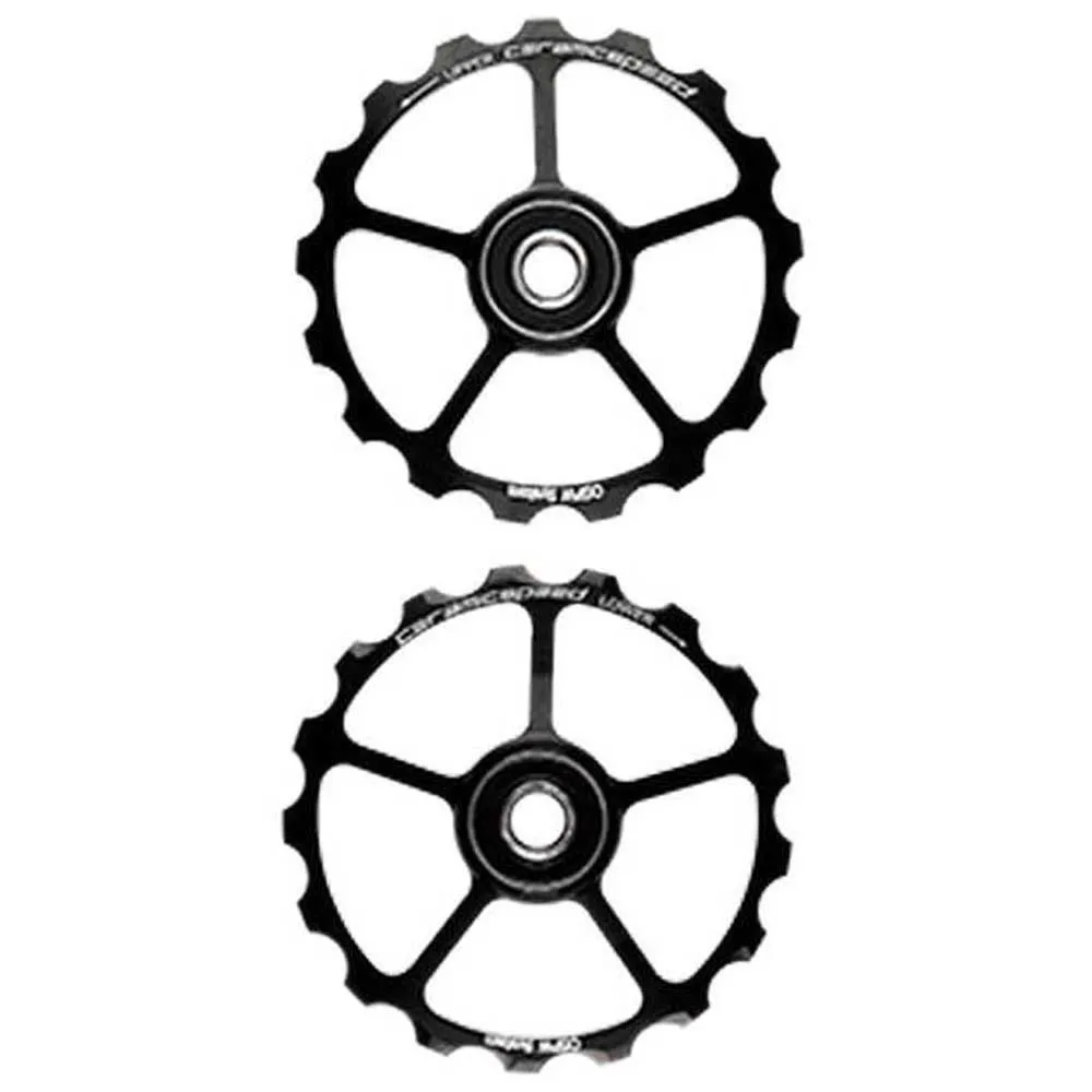 CeramicSpeed Shimano 10/11s Ultegra/dura Ace Coated Trisshjulssats För Cykel, Black, 17t CeramicSpeed Shimano 10/11s Ultegra/dura Ace Coated Trisshjulssats För Cykel, Black, 17t