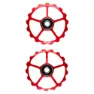 CeramicSpeed Spare Ospw Alloy 17/17t Jockeyhjulsystem, Red, One Size