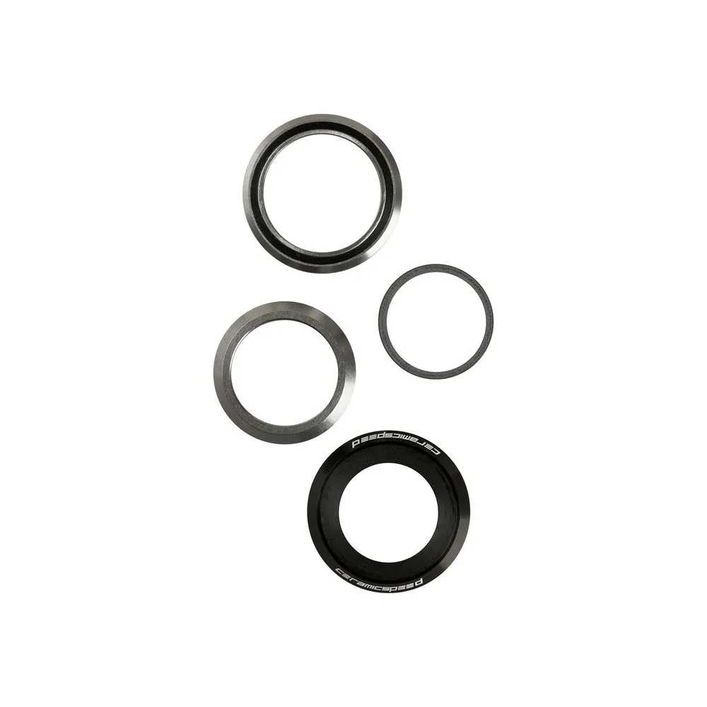 CeramicSpeed Specialized 2 Spacer Kit Styrlager, Black / silver, One Size CeramicSpeed Specialized 2 Spacer Kit Styrlager, Black / silver, One Size