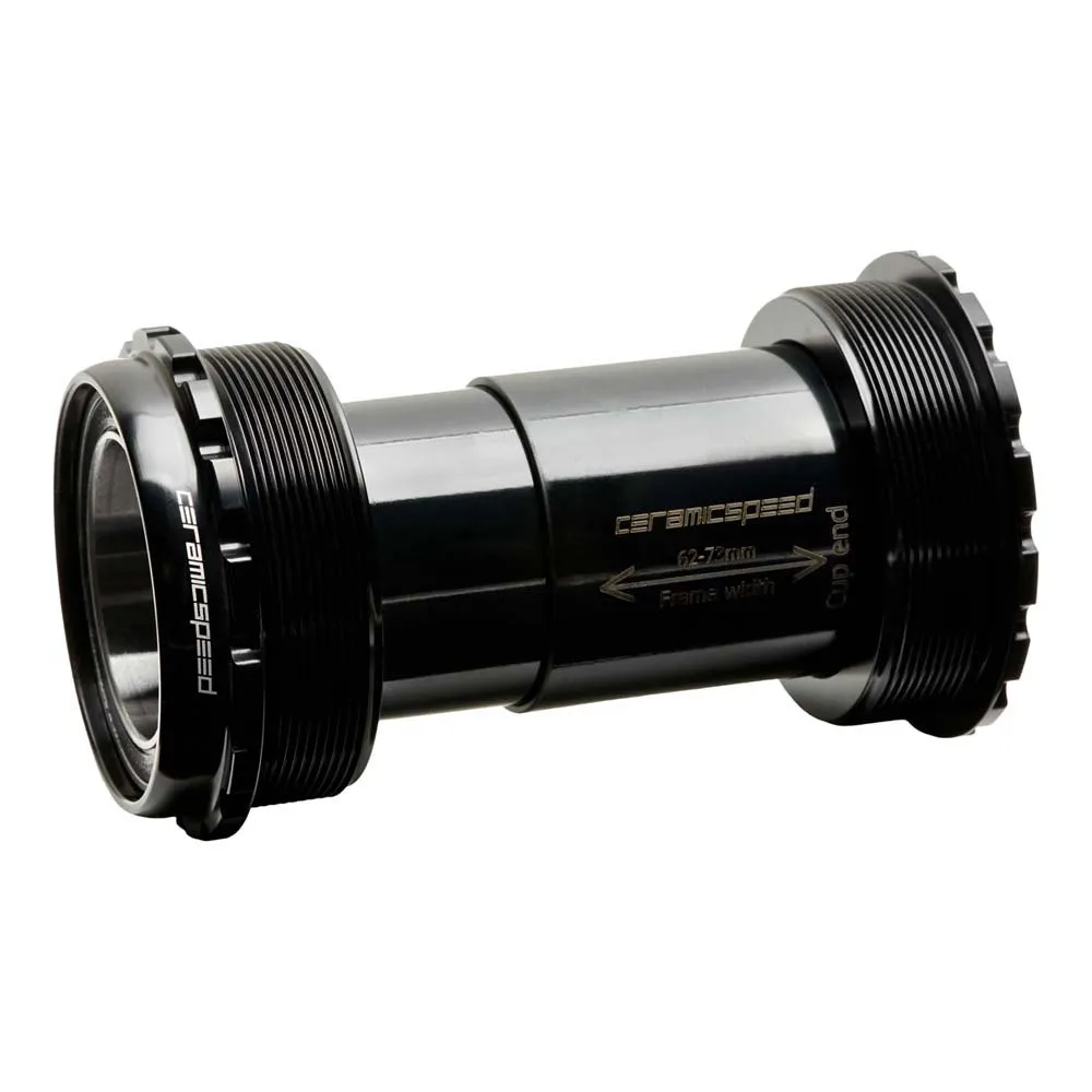 CeramicSpeed T47a 30 Gravel Coated Vevlagerskoppar, Black, 77mm