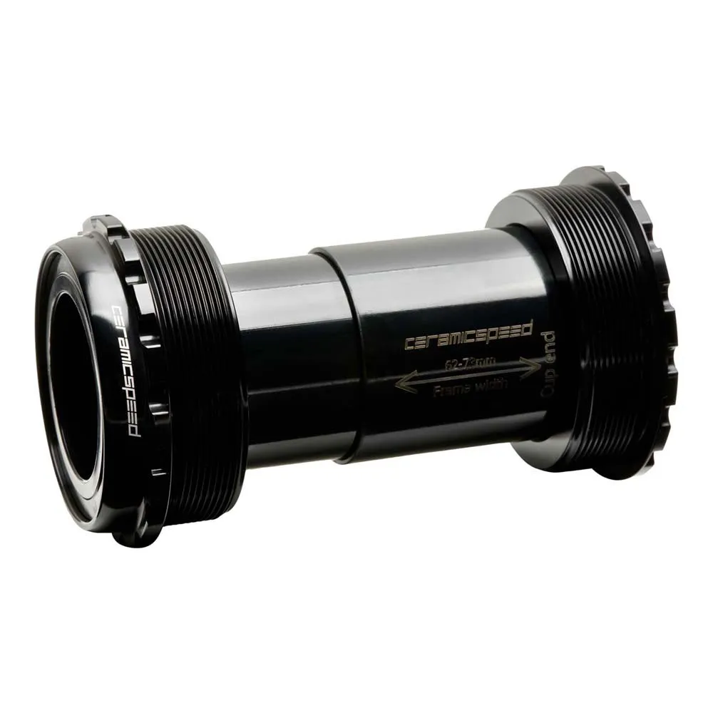 CeramicSpeed T47a Sram Dub Gravel Coated Vevlagerskoppar, Black, 77mm