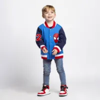 Cerda Group Cotton Brushed Baseball Spiderman Jacka