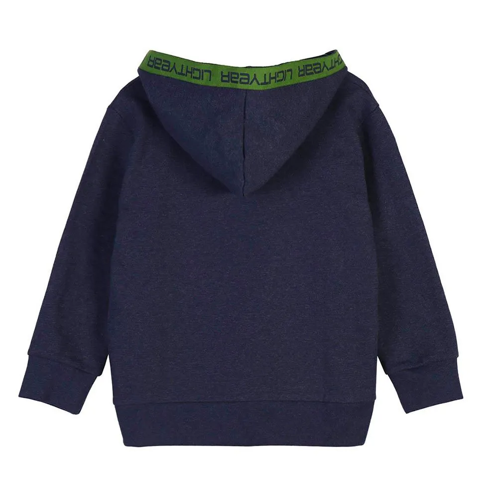 Cerda Group Cotton Brushed Buzz Lightyear Tröja Med Huva, Blue, 4Y