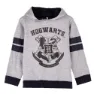 Cerda Group Cotton Brushed Harry Potter Tröja Med Huva, Gray, 7Y