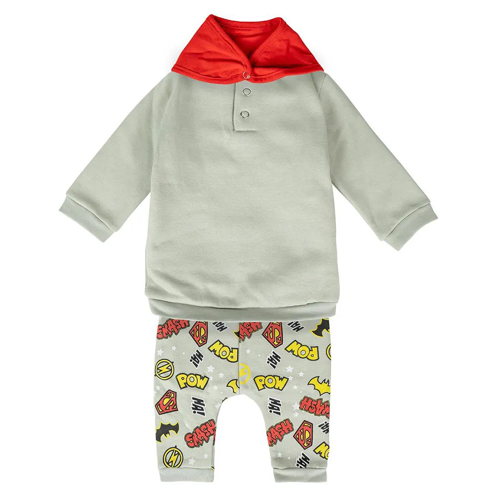 Cerda Group Cotton Brushed Justice League Baby Träningsdräkt 3 Bitar
