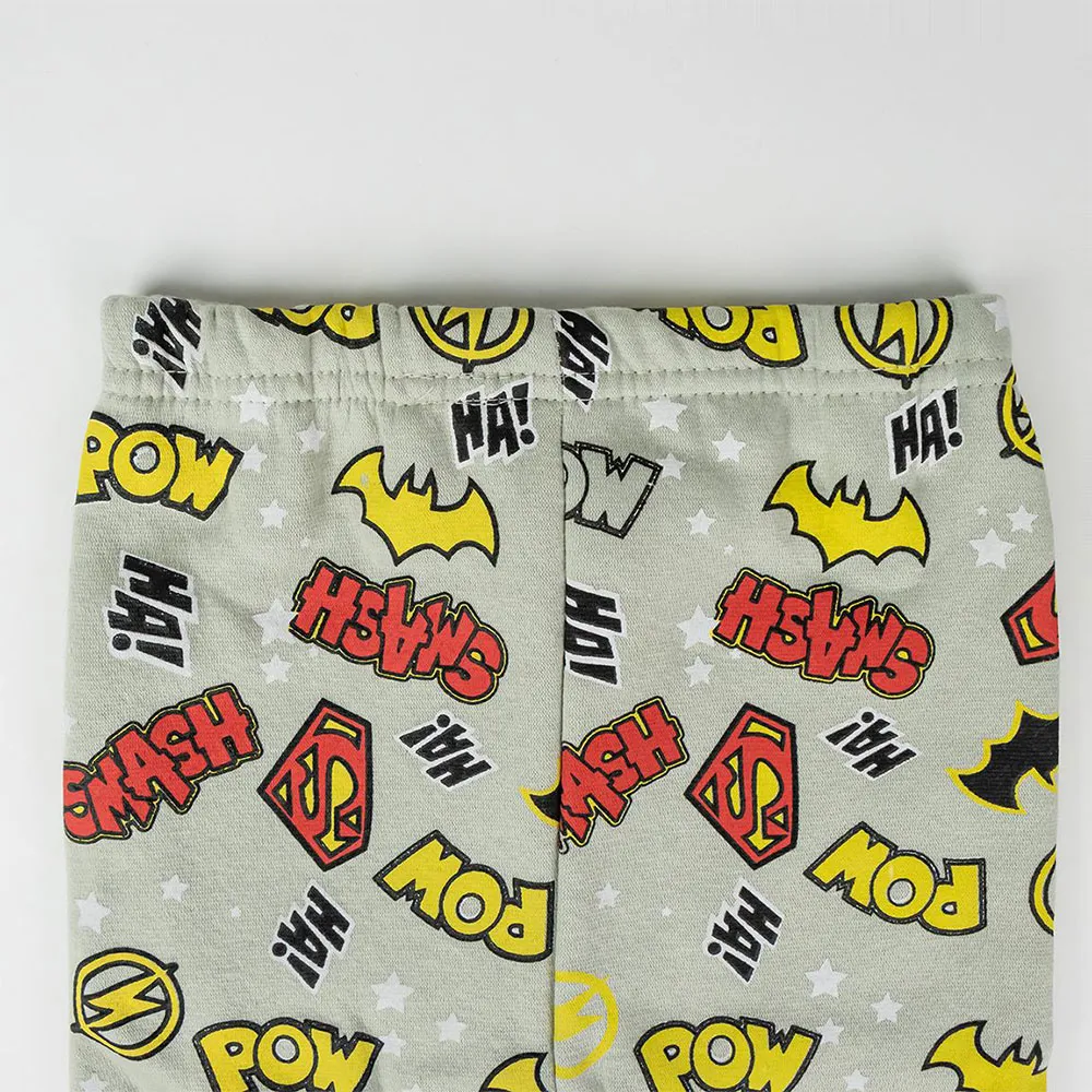 Cerda Group Cotton Brushed Justice League Baby Träningsdräkt 3 Bitar