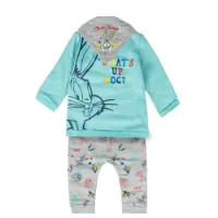 Cerda Group Cotton Brushed Looney Tunes Baby Träningsdräkt 3 Bitar