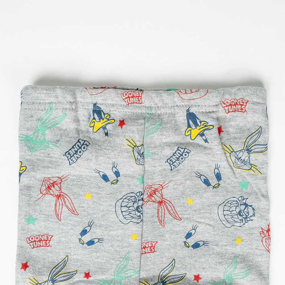 Cerda Group Cotton Brushed Looney Tunes Baby Träningsdräkt 3 Bitar, Blue