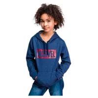 Cerda Group Cotton Brushed Marvel Tröja Med Huva