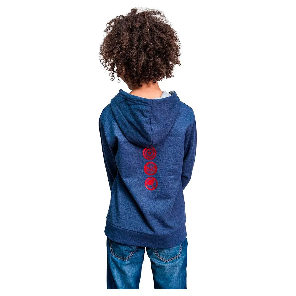 Cerda Group Cotton Brushed Marvel Tröja Med Huva