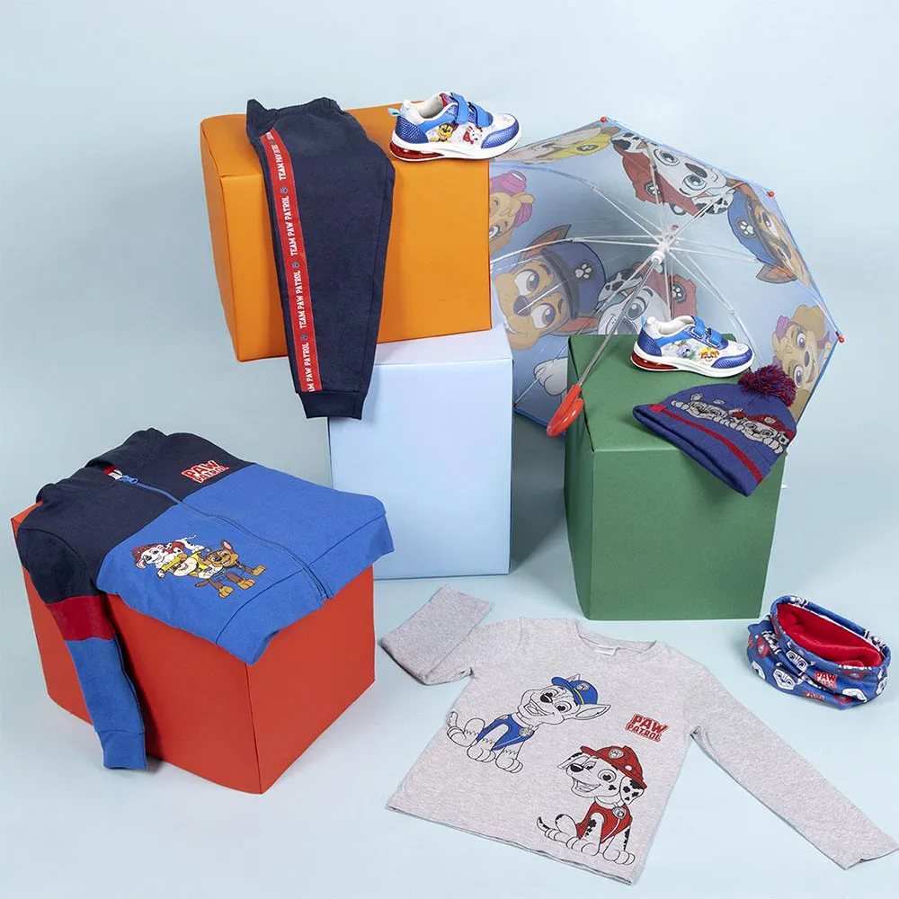 Cerda Group Cotton Brushed Paw Patrol Träningsdräkt 3 Bitar, Blue