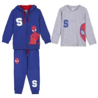 Cerda Group Cotton Brushed Spiderman Träningsdräkt 3 Bitar
