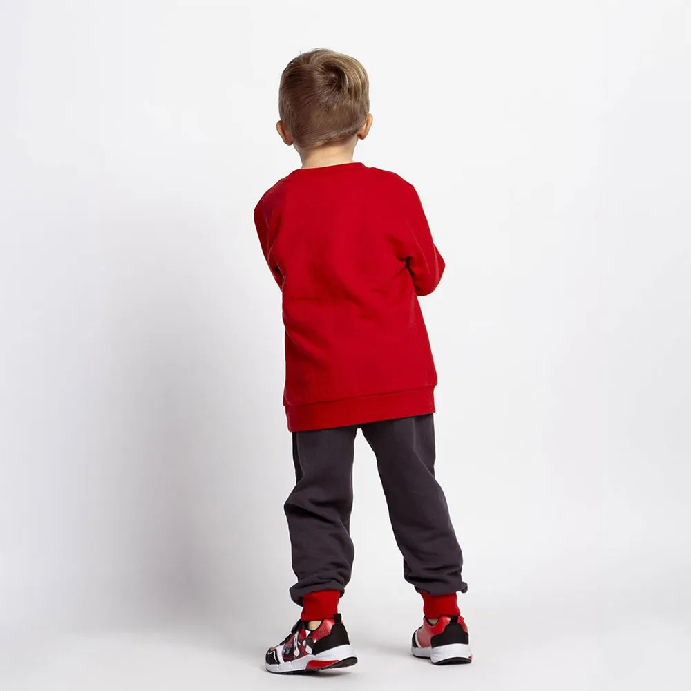 Cerda Group Cotton Brushed Spiderman Träningsdräkt, Red