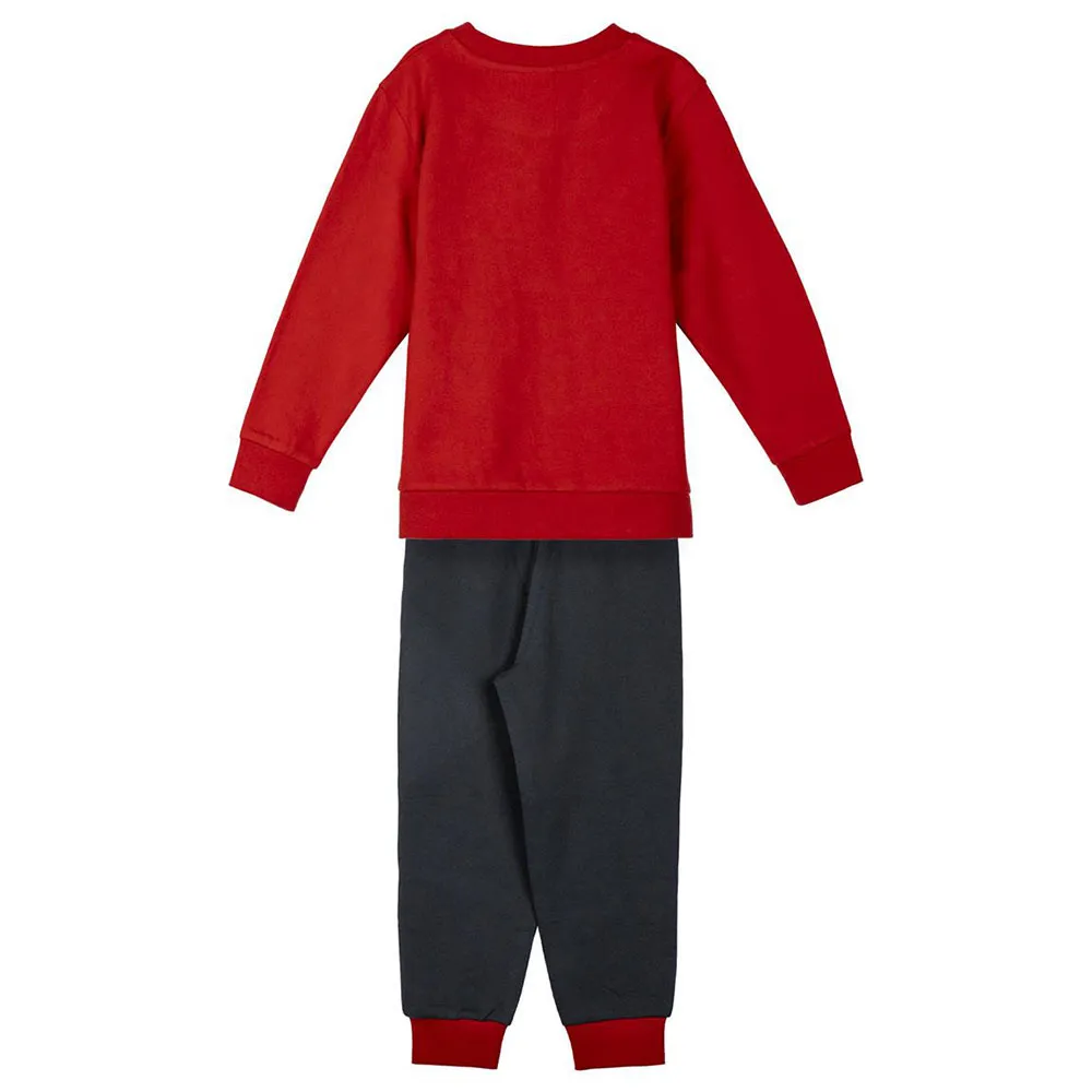 Cerda Group Cotton Brushed Spiderman Träningsdräkt, Red