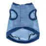Cerda Group Cotton Brushed Stitch Hundjacka, Blue, XXS