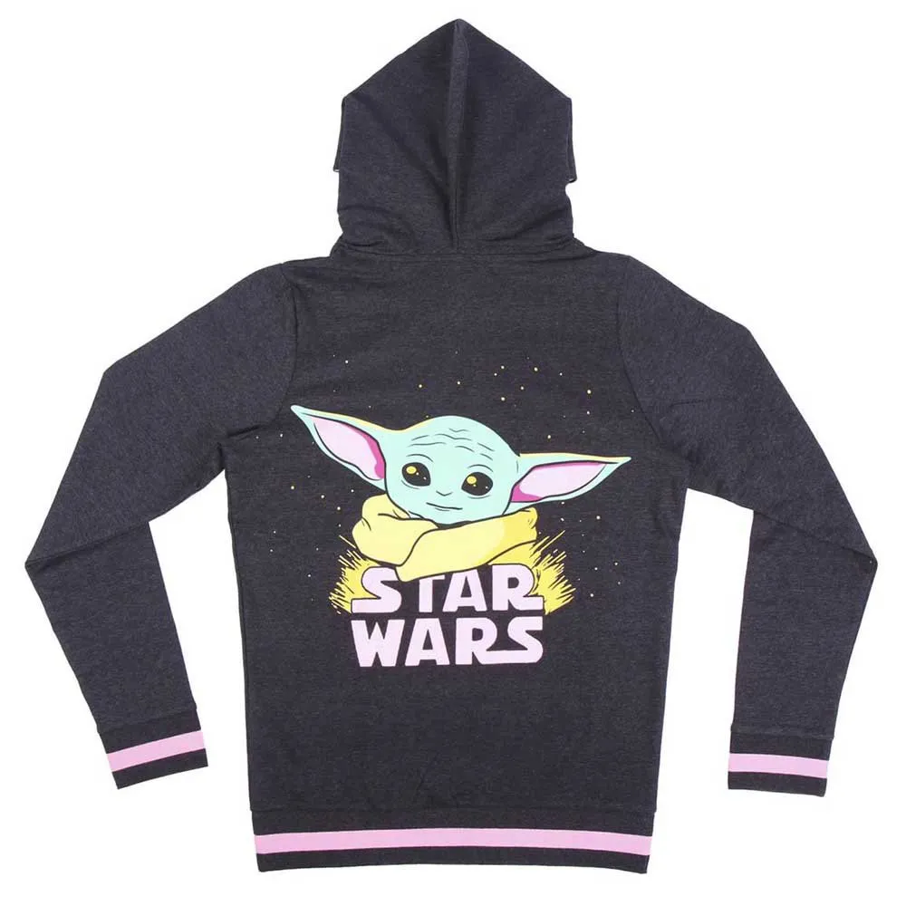 Cerda Group Cotton Brushed The Mandalorian The Child Tröja Med Huva