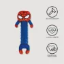 Cerda Group Dog Teethers Tpr Spiderman Bitleksak, Red, One Size