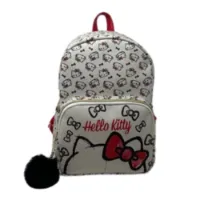 Cerda Group Hej Kitty Vit Mosaik Miniryggsäck 25 Cm