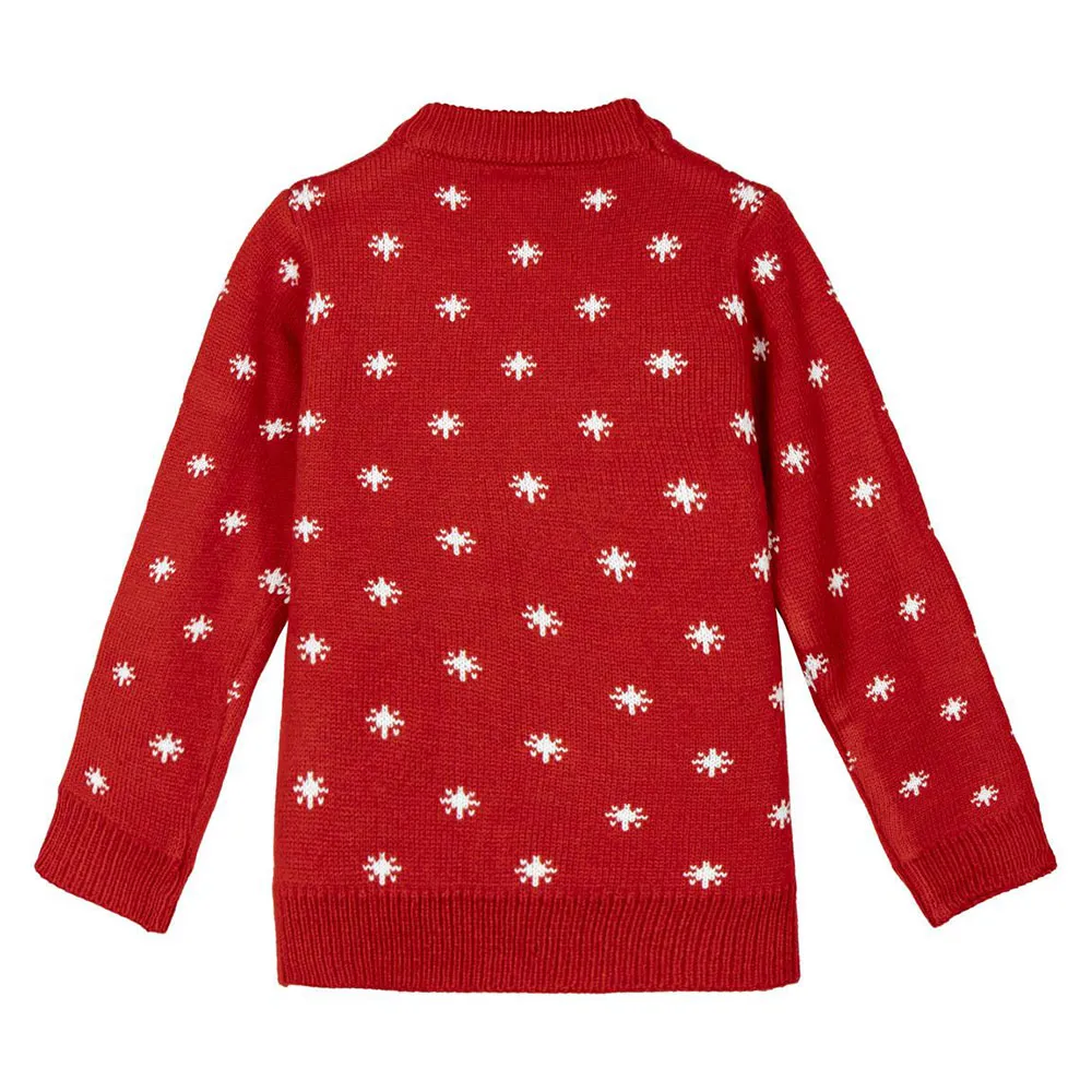 Cerda Group Knitted Christmas Minnie Tröja, Red, 6Y
