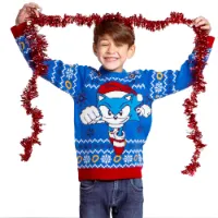 Cerda Group Knitted Christmas Sonic Tröja Cerda Group Knitted Christmas Sonic Tröja