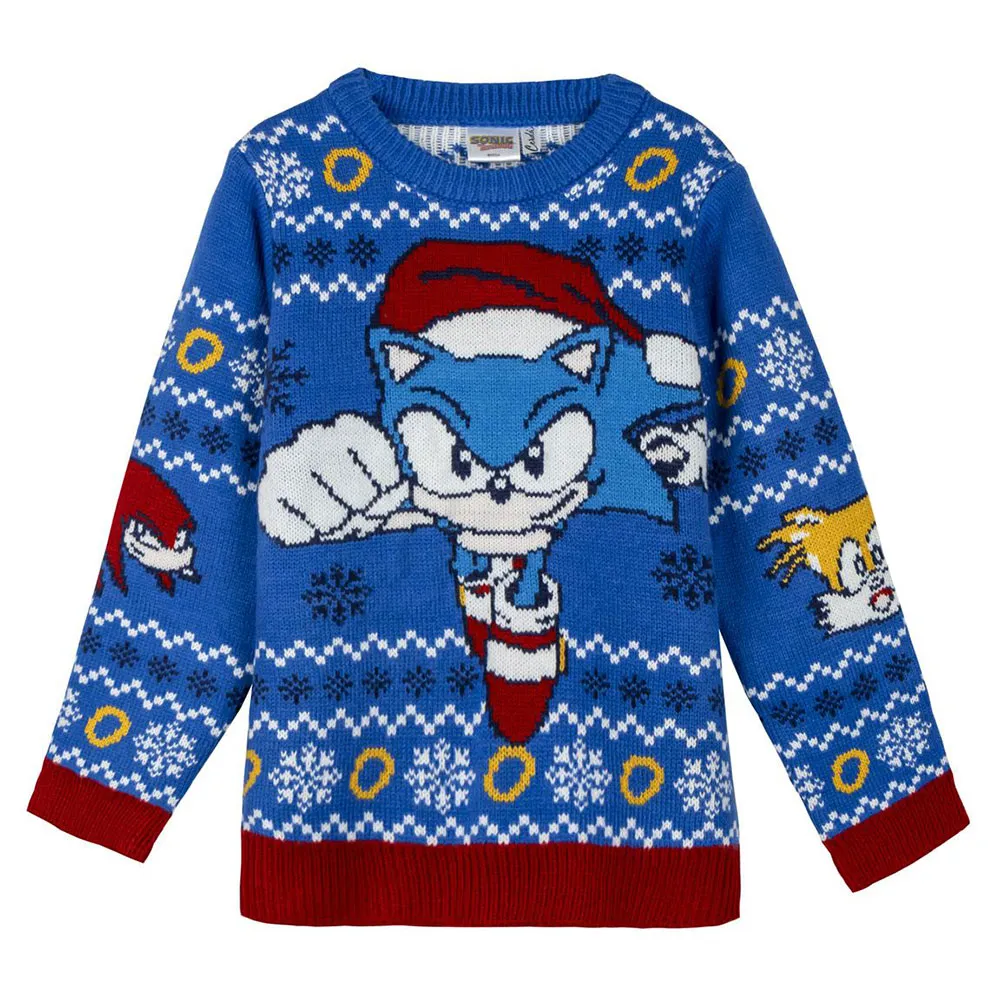 Cerda Group Knitted Christmas Sonic Tröja
