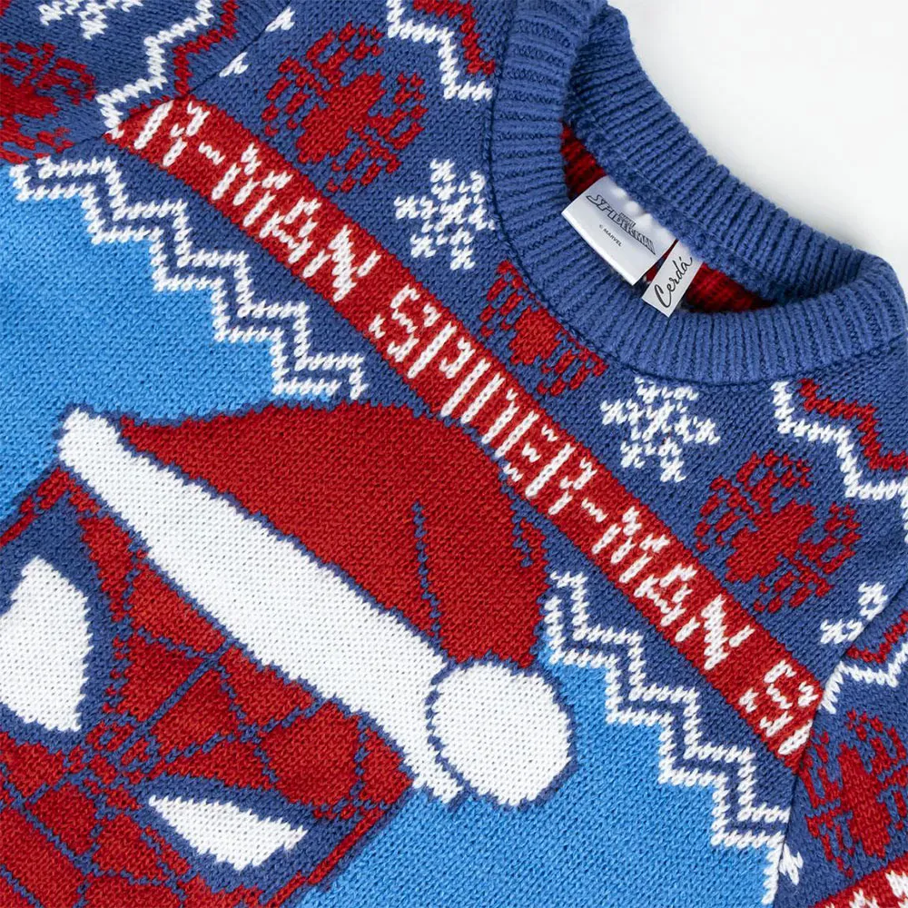 Cerda Group Knitted Christmas Spiderman Tröja